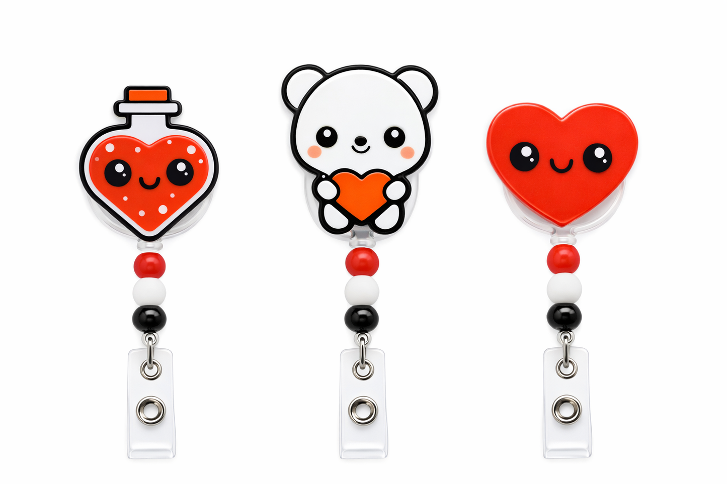 Valentine Heart Badge