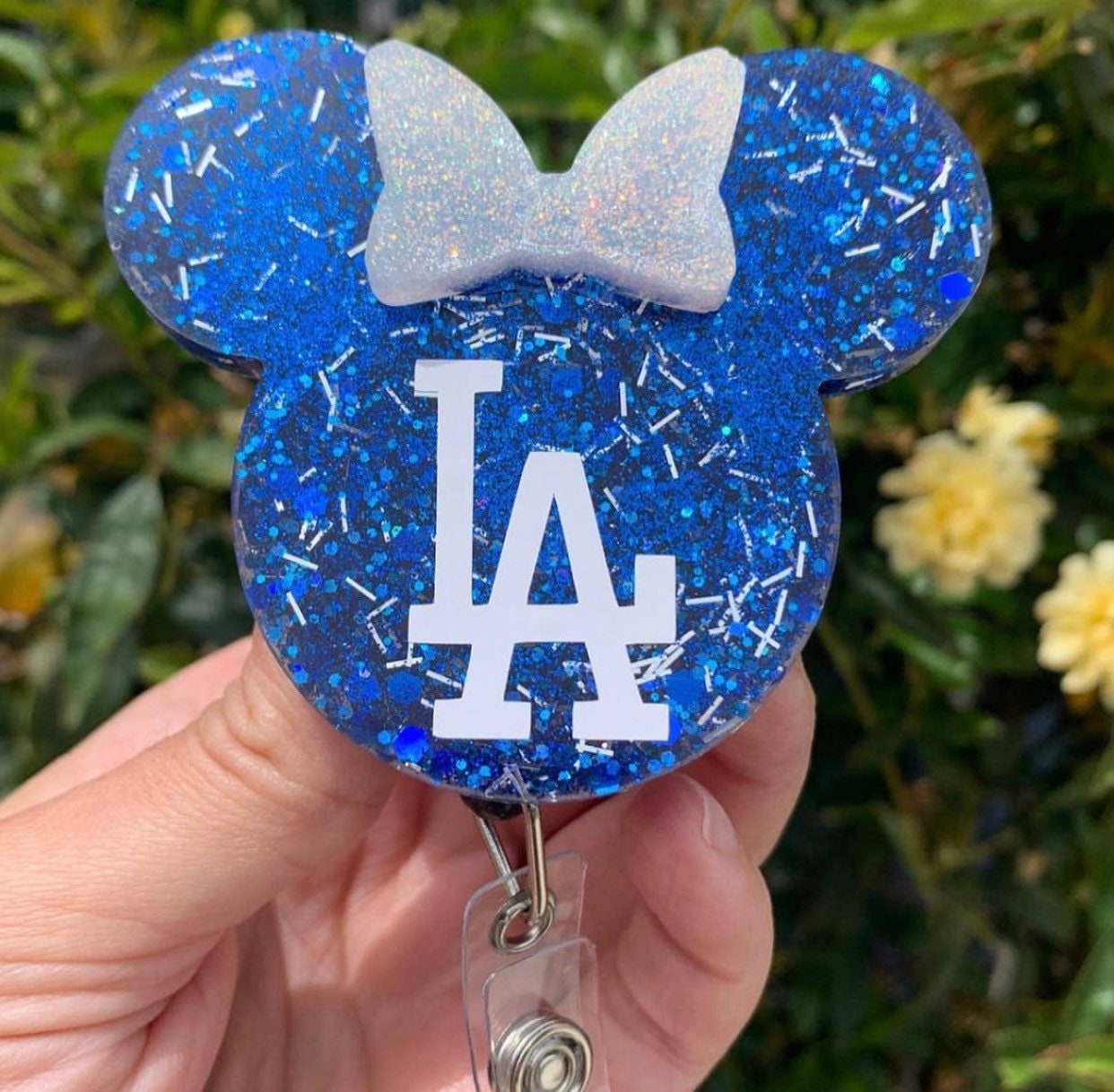 Baseball Badge Reel
