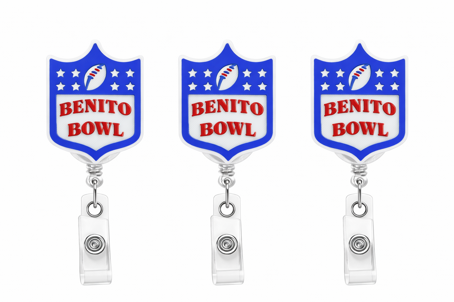 Benito Bowl Badge Reel