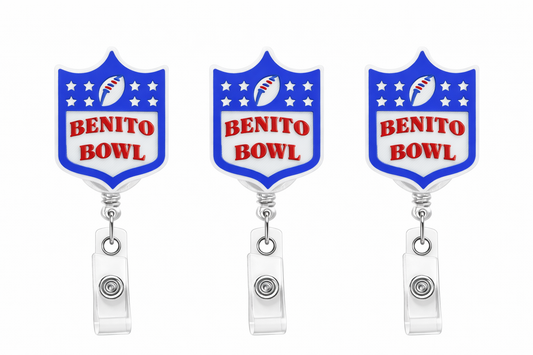 Benito Bowl Badge Reel