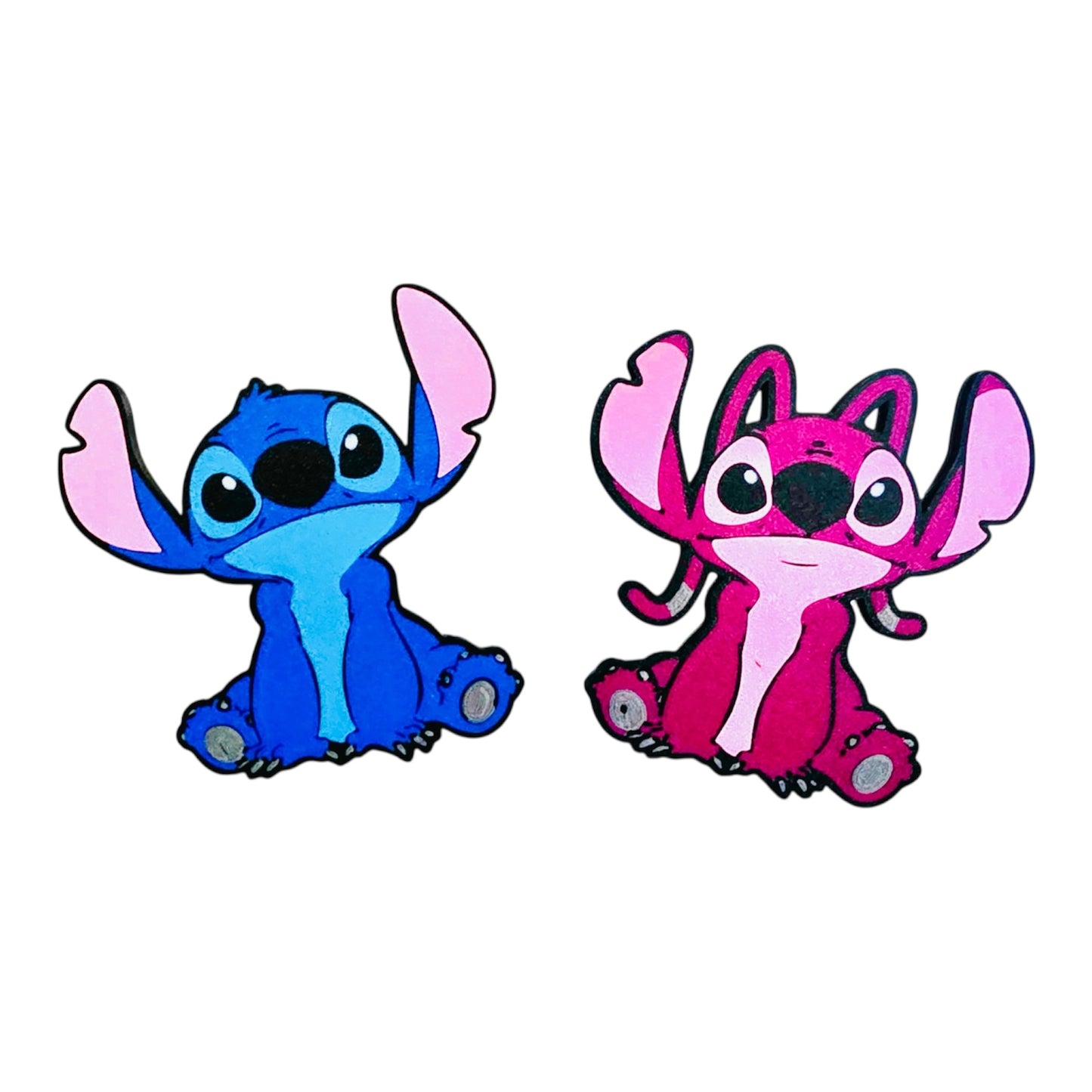 Stitch & Angel Badge Reel