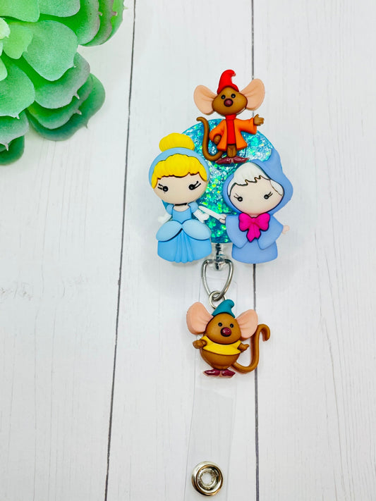 Cinderella badge reel
