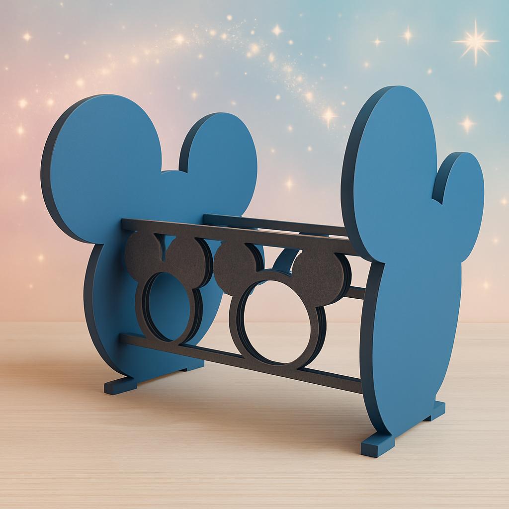 3D Printed Minnie Ears Display, Organizer Rack for Headbands