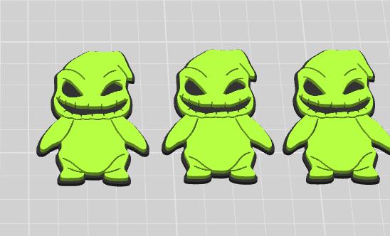 Nightmare Before Christmas Badge Reel STL Bundle – Set of 4 Digital Downloads for 3D Printing
