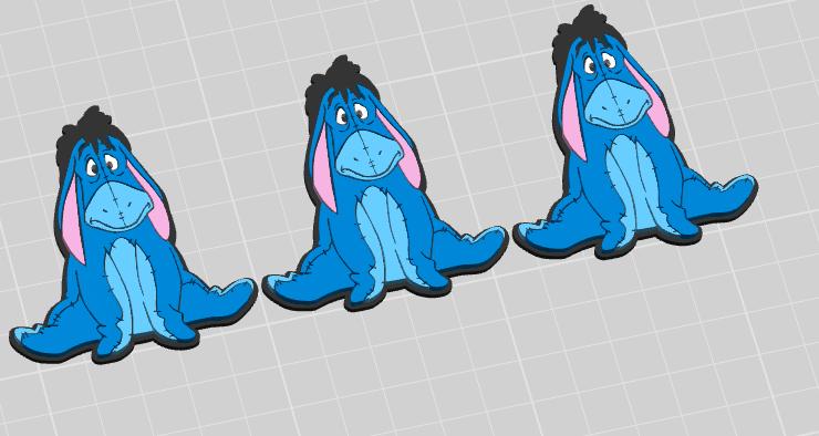 Pooh & Friends STL Bundle | 3D Print Files for Badge Reels | Digital Download