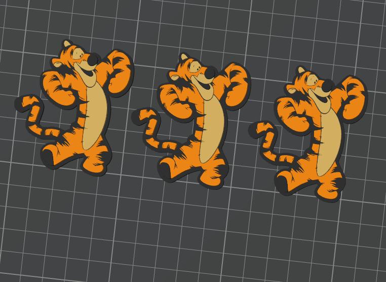Pooh & Friends STL Bundle | 3D Print Files for Badge Reels | Digital Download