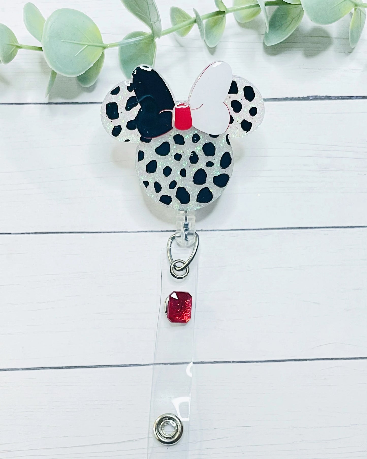 Dalmatian Badge Reel