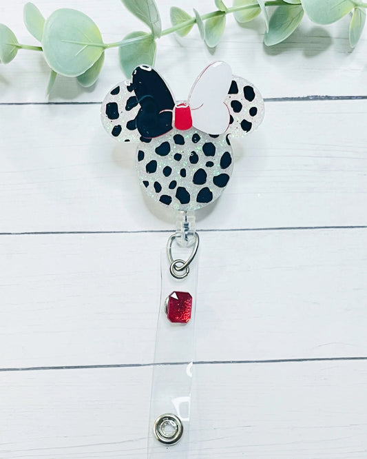 Dalmatian Badge Reel