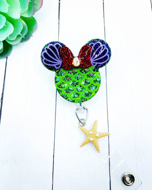 Mermaid Badge Reel