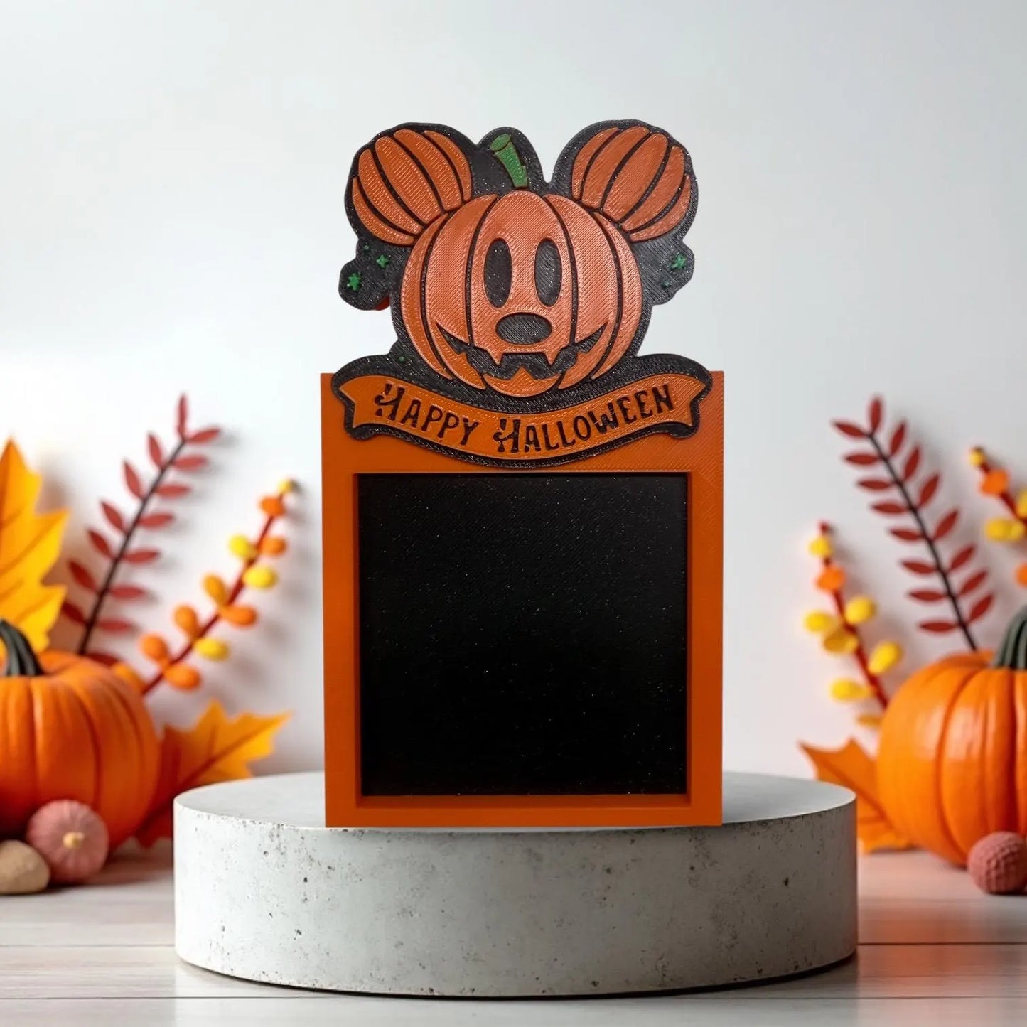 Pumpkin Sticky Note Holder