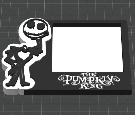 Jack Skellington Sticky Note Holder STL File (Digital Download)