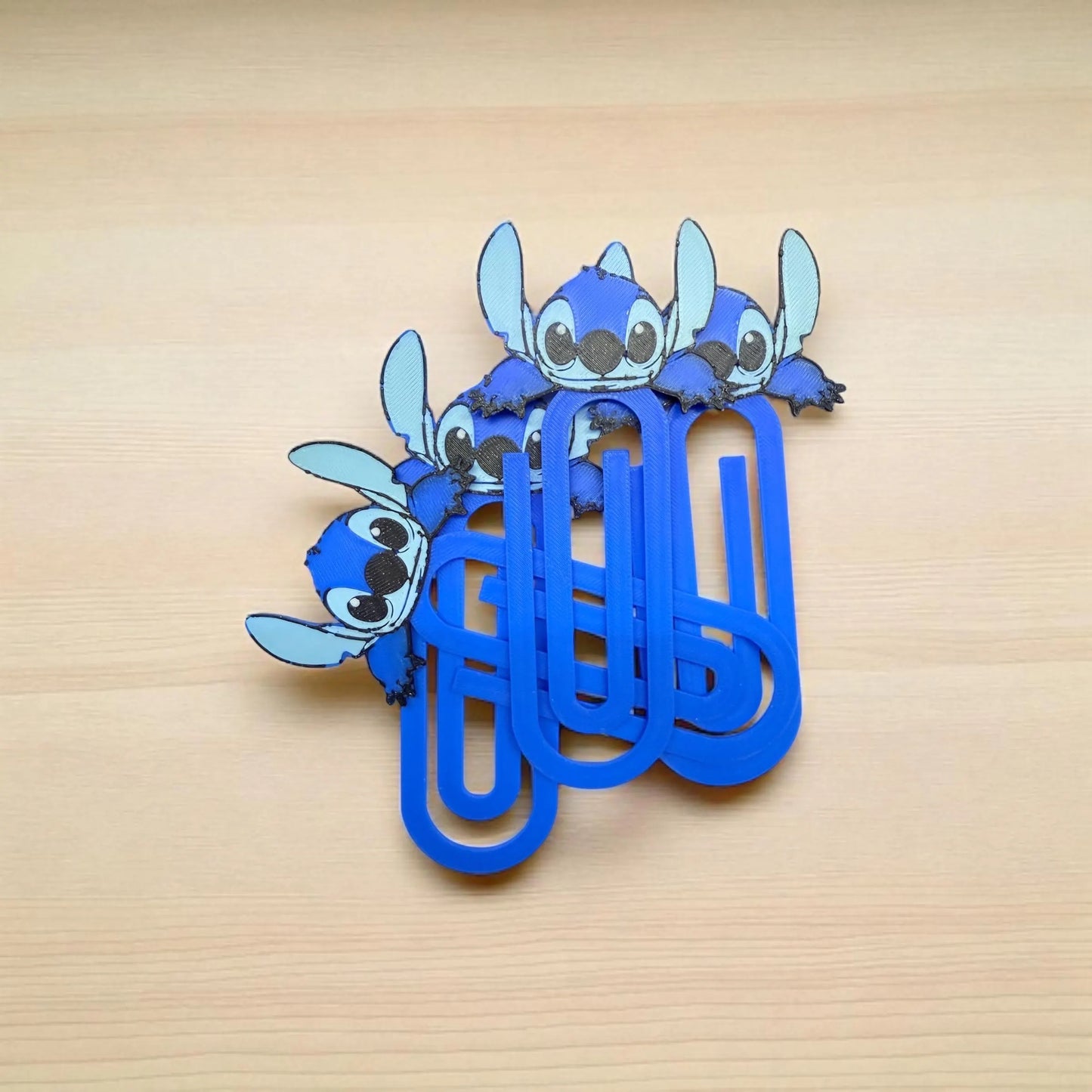 Stitch Paperclip STL File: 3D Printable Alien Bookmark (Digital Download)