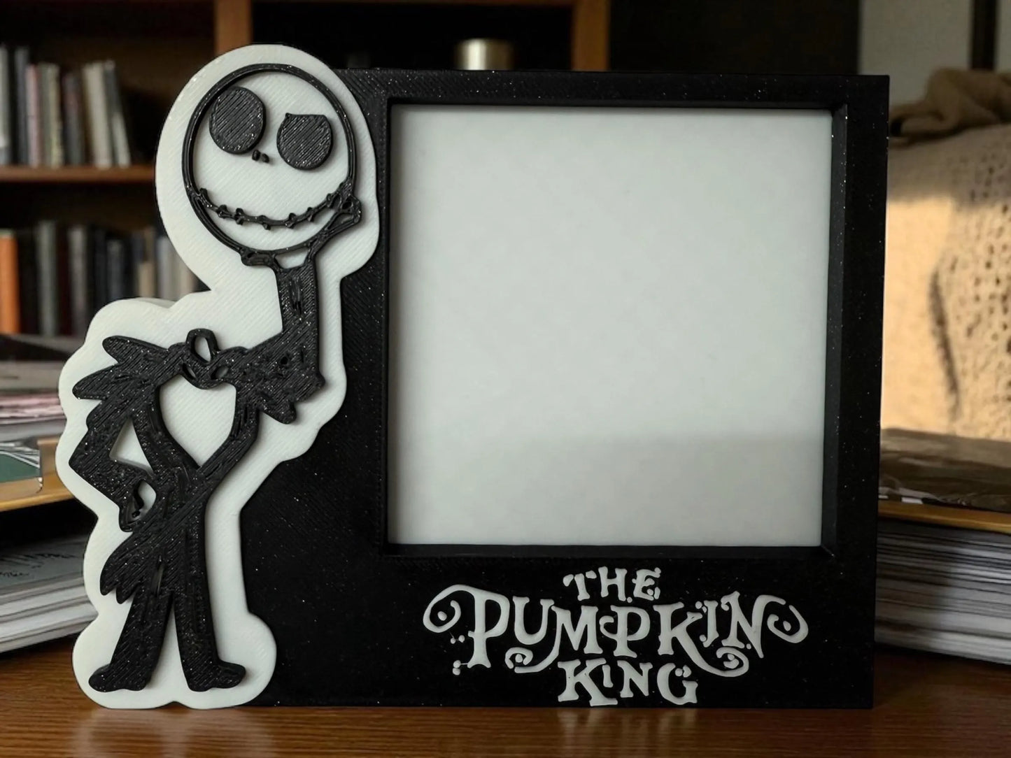 Jack Skellington Sticky Note Holder STL File (Digital Download)
